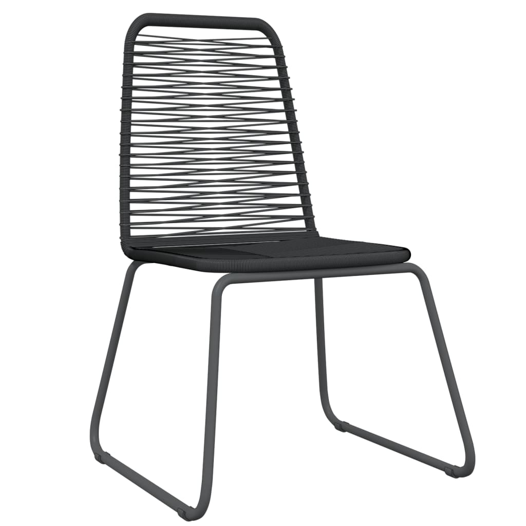 Set de mobilier pentru grădină, 3 piese, negru GartenMobel Dekor