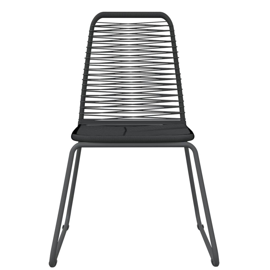 Set de mobilier pentru grădină, 3 piese, negru GartenMobel Dekor