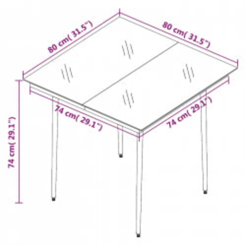 Set mobilier de grădină, cu perne, 5 piese, gri și negru GartenMobel Dekor