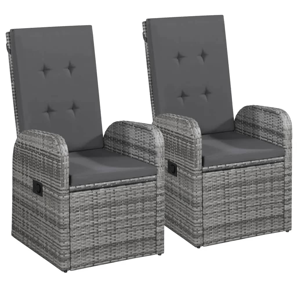 Set mobilier pentru grădină, cu perne, 7 piese, gri GartenMobel Dekor