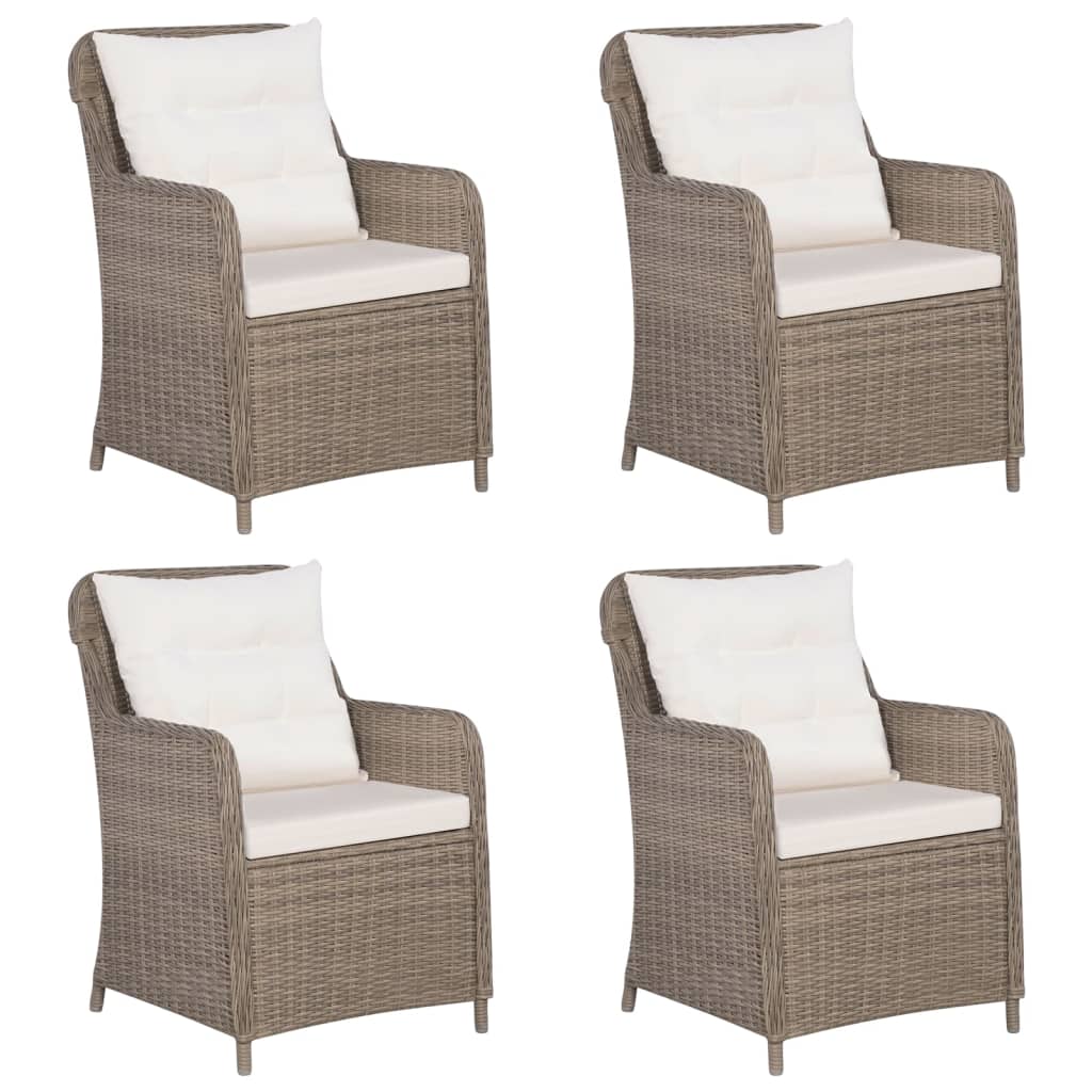 Set de mobilier pentru grădină, 5 piese, maro GartenMobel Dekor