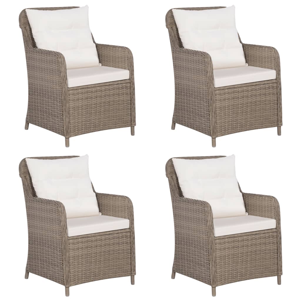 Set de mobilier pentru grădină, 5 piese, maro GartenMobel Dekor