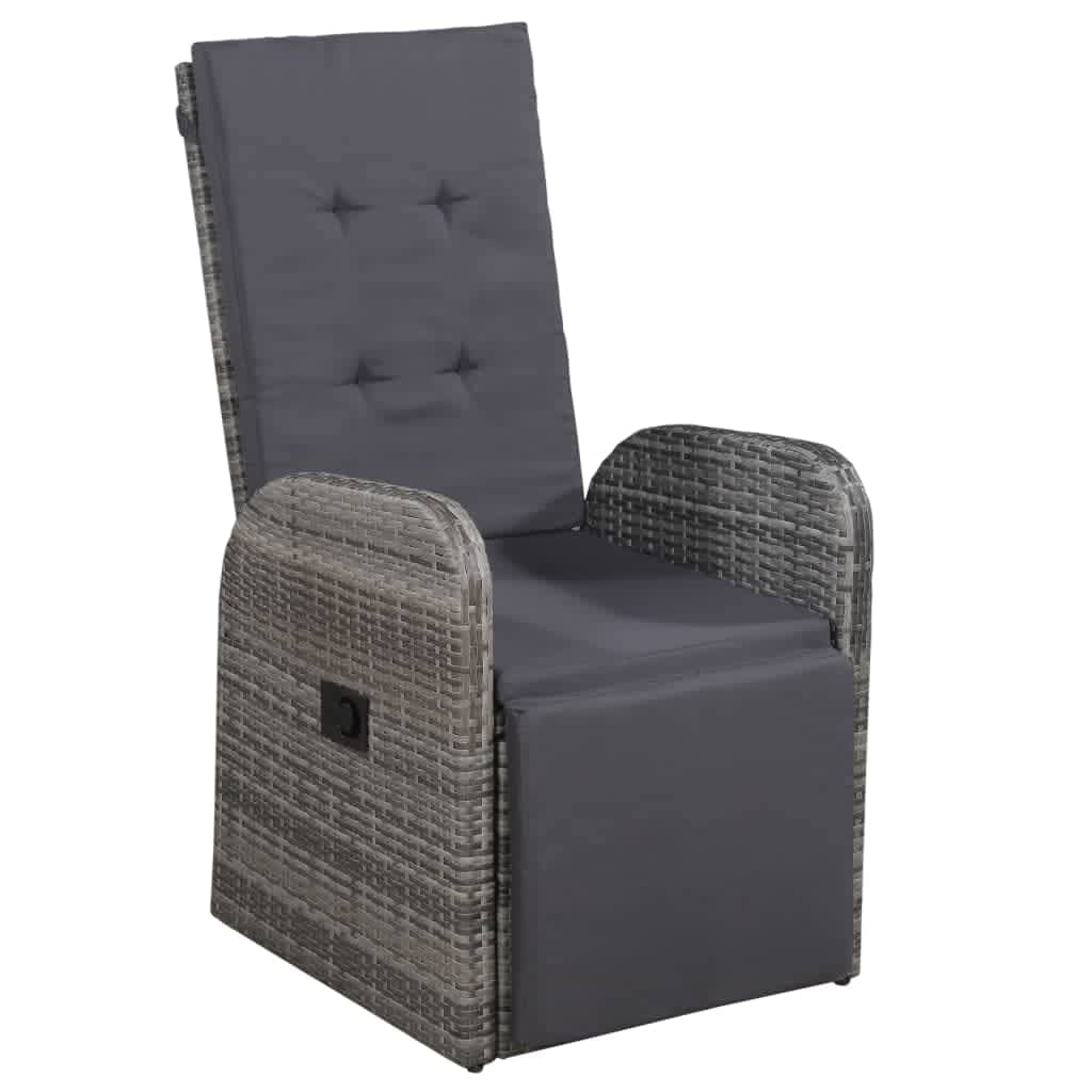 Set mobilier pentru grădină, cu perne, 7 piese, gri GartenMobel Dekor