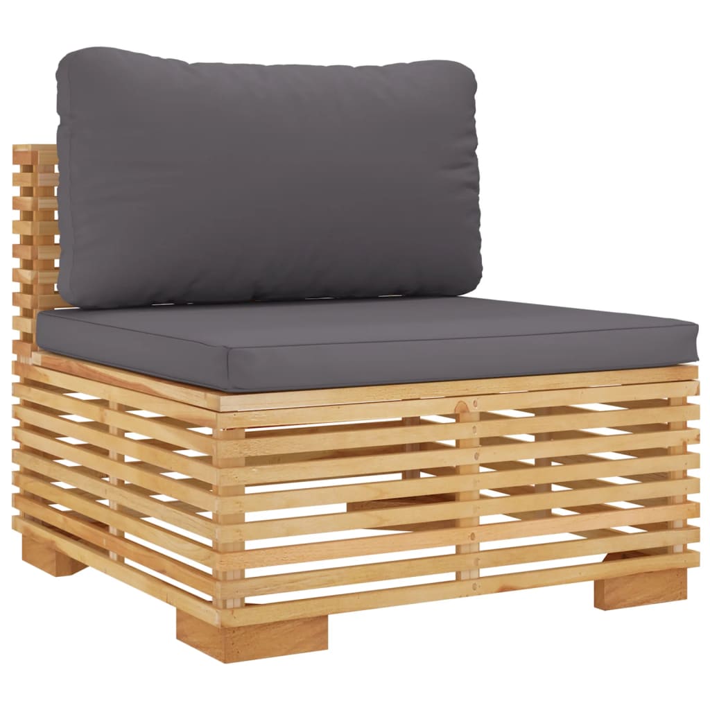 Set mobilier grădină cu perne, 5 piese, lemn masiv de tec GartenMobel Dekor