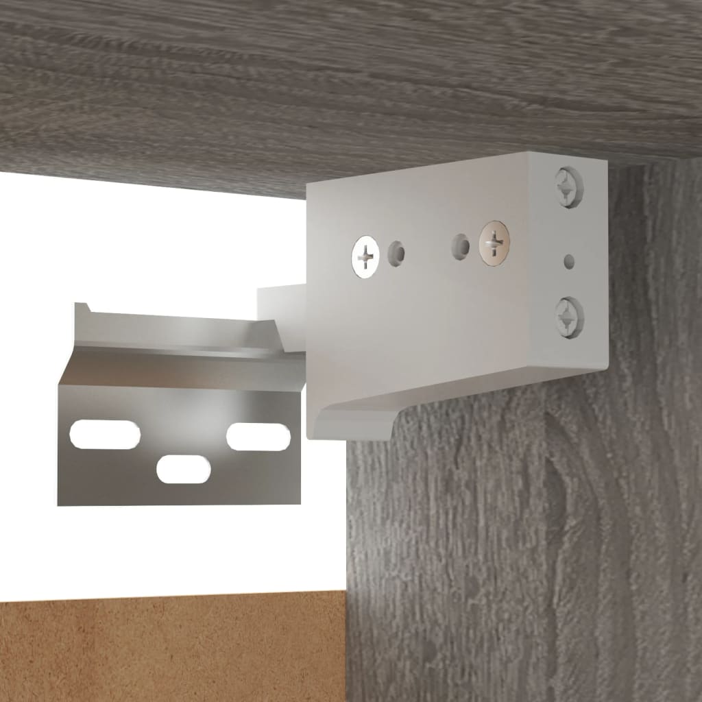 Dulapuri TV suspendate, 8 buc., sonoma gri, 30,5x30x30 cm GartenMobel Dekor