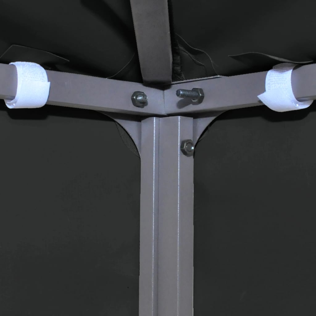 Acoperiș de pavilion cu 2 niveluri, negru, 4x3 m, 310 g/m² GartenMobel Dekor