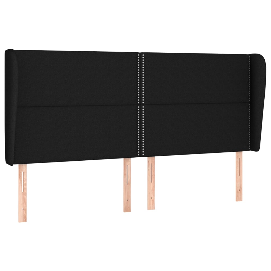 Pat box spring cu saltea, negru, 180x200 cm, catifea GartenMobel Dekor
