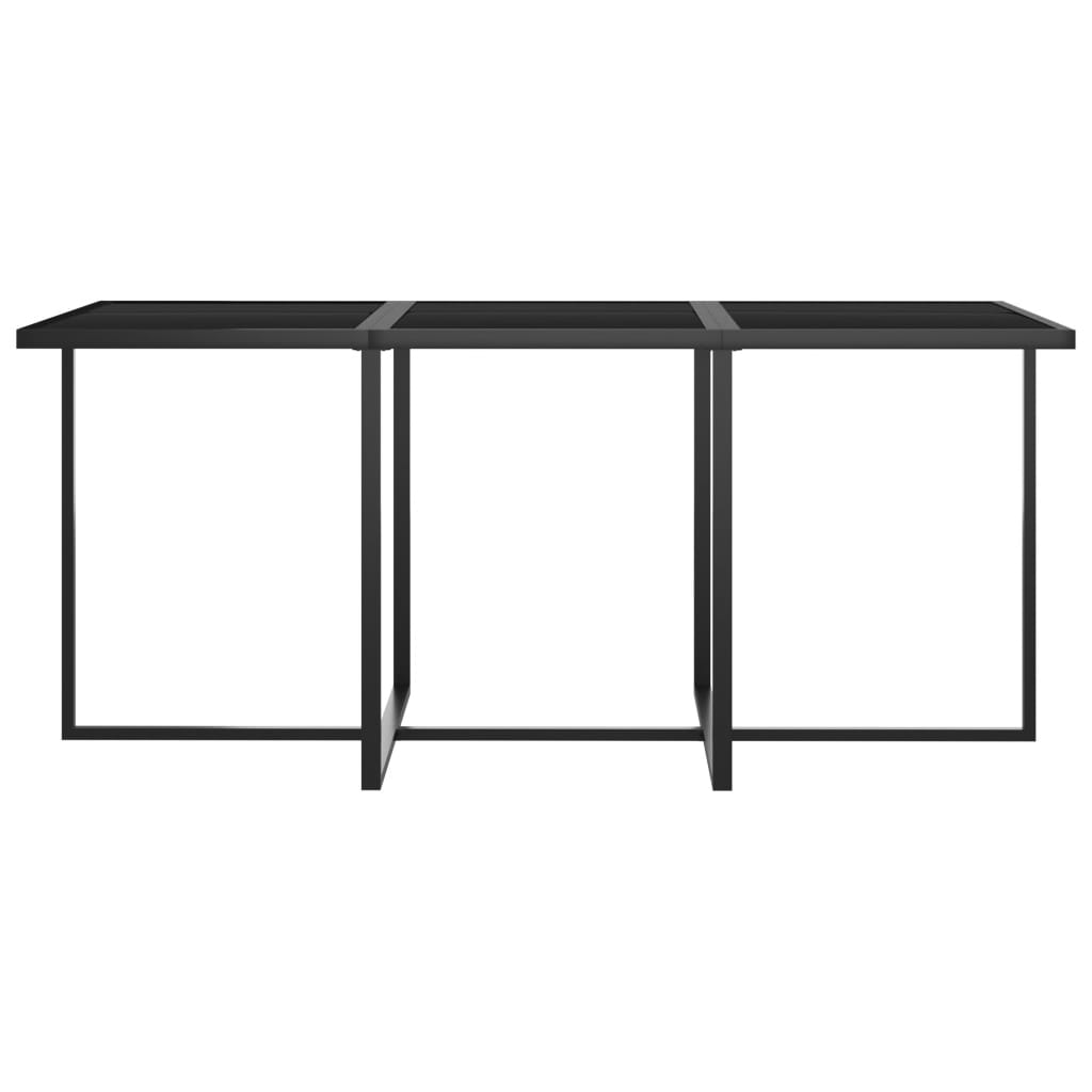 Set mobilier de grădină cu perne, 11 piese, gri, poliratan GartenMobel Dekor