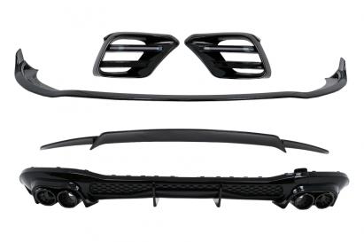 Pachet Exterior Aero Mercedes S-Class W223 Limousine Sport Line (2020-) Negru Lucios Performance AutoTuning