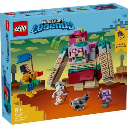 LEGO MINECRAFT CONFRUNTAREA DEVORATORULUI 21257 SuperHeroes ToysZone