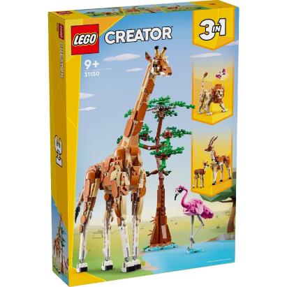 LEGO CREATOR 3IN1 ANIMALE SALBATICE DIN SAFARI 31150 SuperHeroes ToysZone