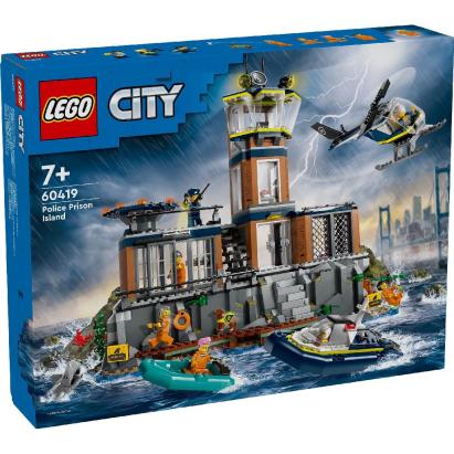 LEGO CITY INSULA INCHISOARE 60419 SuperHeroes ToysZone