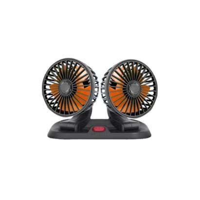 Ventilator auto dublu cu mufa USB 12-24V Cod:FS-1308 Automotive TrustedCars