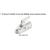 Set cupla remorca cu 3 adaptoare si suruburi Cod:BC-3000.1D Automotive TrustedCars