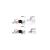 Set cupla remorca cu 3 adaptoare si suruburi Cod:BC-3000.1D Automotive TrustedCars