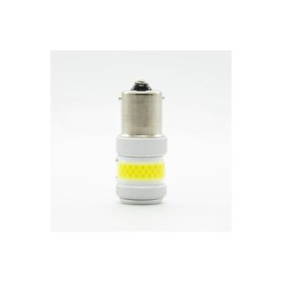 Set 2 becuri o faza BA15S P21W T.V. LED COB 12W PREMIUM Cod: W3-BA15S-W-EK Automotive TrustedCars