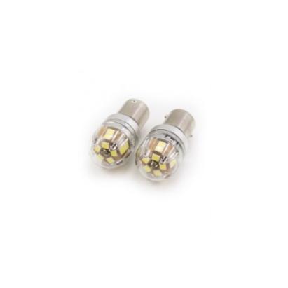 Bec 2 faze BAY15D T.V. P21/5W 15SMD 2835  12V CANBUS nonpolar 320 lumen Lumina alba Cod: SPT15-1157-W Automotive TrustedCars