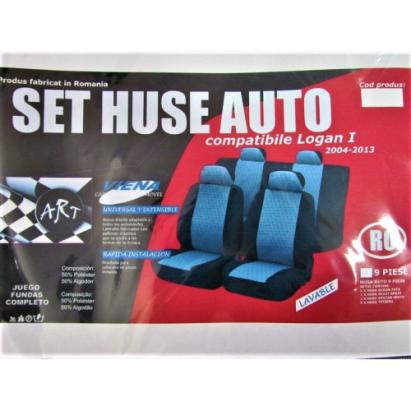 Husa auto compatibile DUSTER 2018->calitate premium -Set 9 piese Automotive TrustedCars