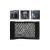 Plasa elastica / organizator portbagaj tip buznar cu scai si banda dublu adeziva L 25x50cm Cod: EM-50 Automotive TrustedCars
