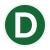 Autocolant Camioane Litera D ( DESEURI ) Automotive TrustedCars