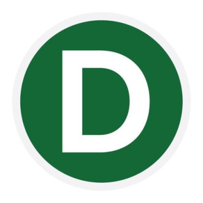 Autocolant Camioane Litera D ( DESEURI ) Automotive TrustedCars