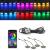 Set 4 lampi cu LED RGB control prin aplicatie telefon. Diverse jocuri de lumini sau lumina continua. Cod: W14552-1-12V Automotive TrustedCars