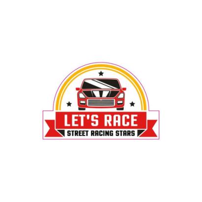 Abtibild "LET'S RACE" Cod:TAG 052 / T2 Automotive TrustedCars