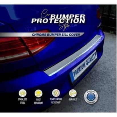 Ornament protectie portbagaj cromat compatibil BMW X5/ F15  2013-2018 Cod:ER-1129 Automotive TrustedCars