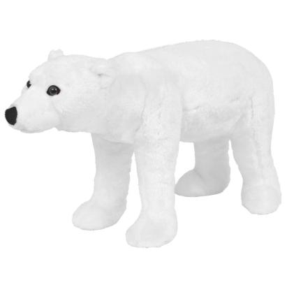 Urs polar din pluș de jucărie Alb XXL