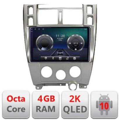 Navigatie HHyundai Tucson Manual C-1001 Android Octa Core Ecran 2K QLED GPS 4G 4+32GB 360 KIT-1001+EDT-E410-2K CarStore Technology