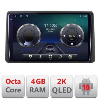 Navigatie Dacia Duster 2018- C-199 Android Octa Core Ecran 2K QLED GPS 4G 4+32GB 360 KIT-199+EDT-E410-2K CarStore Technology