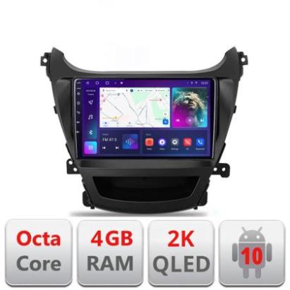 Navigatie HHyundai Elantra 2013-2015 C-359 Android Octa Core Ecran 2K QLED GPS 4G 4+32GB 360 KIT-359+EDT-E409-2K CarStore Technology