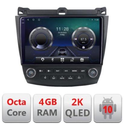Navigatie Honda Accord 2004-2008 C-accord Android Octa Core Ecran 2K QLED GPS 4G 4+32GB 360 KIT-ACCORD+EDT-E410-2K CarStore Technology