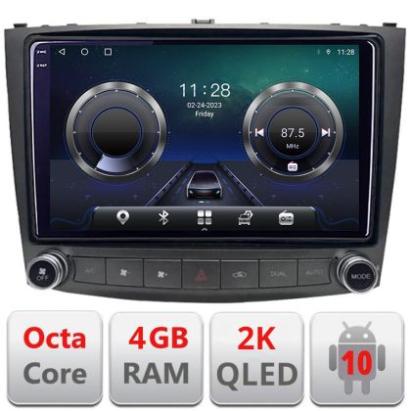 Navigatie Lexus IS 2005-2011 C- IS Android Octa Core Ecran 2K QLED GPS 4G 4+32GB 360 kit-IS+EDT-E410-2K CarStore Technology