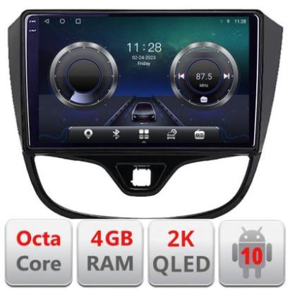Navigatie Opel Karl 2017- C-karl Android Octa Core Ecran 2K QLED GPS 4G 4+32GB 360 kit-karl+EDT-E410-2K CarStore Technology