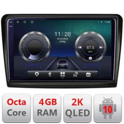 Navigatie Skoda Superb 2 C-SUPERB2 Android Octa Core Ecran 2K QLED GPS 4G 4+32GB 360 KIT-SUPERB2+EDT-E410-2K CarStore Technology