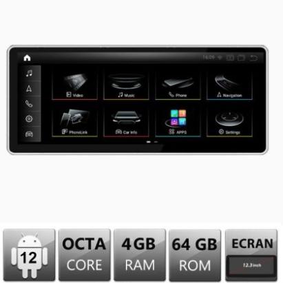 Navigatie Audi Q7 MMI3G 2009-2014 Android Octa Core 4+64 12.3" 1920x720 CarStore Technology