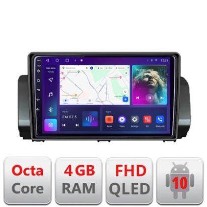Navigatie Dacia Logan Sandero Jogger LOGAN-2022 Android Ecran QLED octa core 4+64 carplay android auto KIT-LOGAN-2022+EDT-E309V3 CarStore Technology