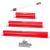 Set 3 gletiere profesionale, inox, 40, 60, 80 cm, suport, maner prelungitor, Strend Pro GartenVIP DiyLine