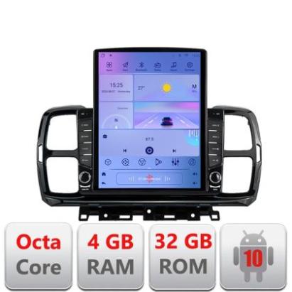 Navigatie Citroen C5 Aircross Android radio gps internet Octa Core 4+64 LTE Kit-aircross+EDT-E709 CarStore Technology