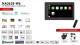 Receiver 2din cu carplay/android auto ecran 6,8 inch capacitiv 4X50W max , 3 preout 4V CarStore Technology