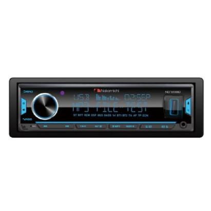 Receiver Nakamichi 1DIN cu USB si bluetooth DSP Multi-Color, fata detasabila, 4X50W max, 3preout 4V , iesire optica, App control(Android, IOS) CarStore Technology