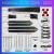 Lumini ambientale Honda Civic 2016-2021 set complet control telefon sau sistem original CarStore Technology