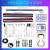 Lumini ambientale Honda CRV 2023 set complet control telefon sau sistem original CarStore Technology
