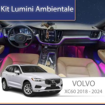 Lumini ambientale Volvo XC60 2018-2022 set complet control telefon sau sistem original CarStore Technology