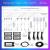 Lumini ambientale Volvo S90/V90 2017-2022 set complet control telefon sau sistem original CarStore Technology