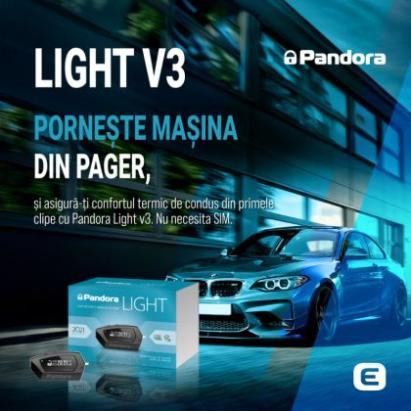 Kit pornire motor Pandora LIGHT V3, Ferrari * Toate, pager cu raza extinsa 868Mhz, 2 x CAN (montaj inclus) CarStore Technology