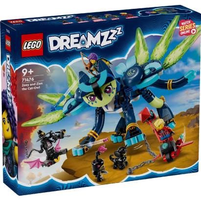 LEGO DREAMZ ZOEY SI PISICA-BUFNITA ZIAN 71476 SuperHeroes ToysZone