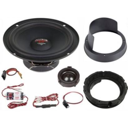 KIT Sistem component dedicat Skoda Octavia Superb 110w pe 2 căi Crossover plug'n'play Audio System German Sound CarStore Technology