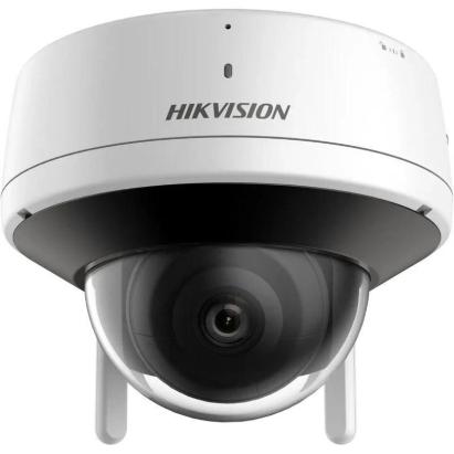 Cameră supraveghere IP FI-WI Dome 2 Megapixeli Lentilă 2.8mm Infraroșu 30 m Slot Card Microfon și Difuzor Hikvision DS-2CV2121G2-IDW2 SafetyGuard Surveillance